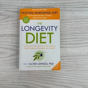 The Longevity Diet book by Dr. Valter Longo Paperback Penguin Random House 2019